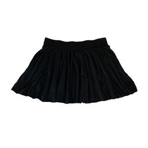 Black Circle Skater Mini Skirt Size 6 XS